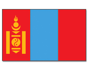 Fahnen Mongolei