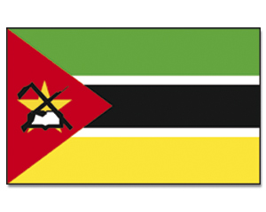 Fahnen Mosambik