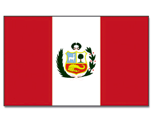 Fahnen Peru
