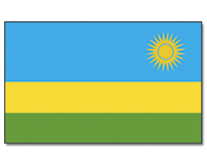 Fahnen Ruanda