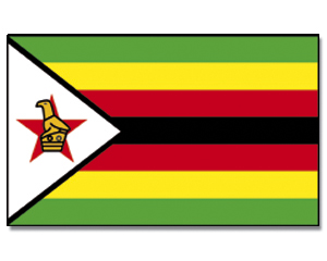 Fahnen Simbabwe
