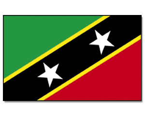 Fahnen St-Kitts-und-Nevis