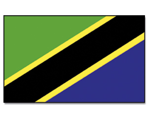 Fahnen Tansania