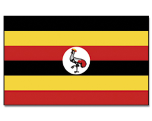 Fahnen Uganda