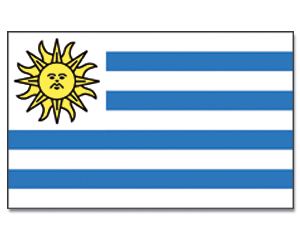 Fahnen Uruguay