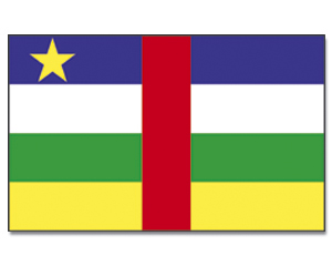 Fahnen Zentralafrikanische-Republik
