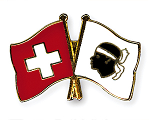 Freundschaftspins: Schweiz-Korsika