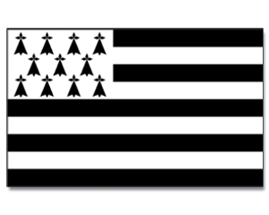 Fahne Bretagne 90 x 150