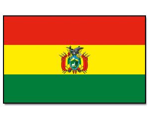 Fahne Bolivien 90 x 150