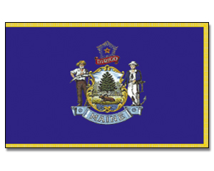 Flag Maine 90 x 150
