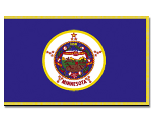 Flag Minnesota 90 x 150