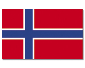 Fahne Norwegen 90 x 150