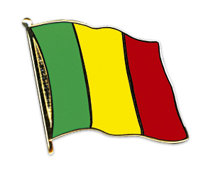 Flag Pins (swinging): Mali