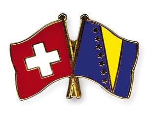 Freundschaftspins: Schweiz-Bosnien Herzegowina