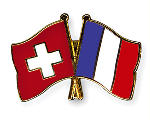 Freundschaftspins: Schweiz-Frankreich
