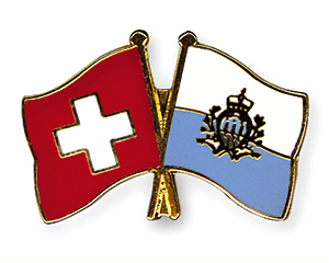 Freundschaftspins: Schweiz-San Marino