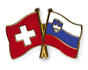 Freundschaftspins: Schweiz-Slowenien