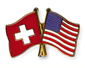 Freundschaftspins: Schweiz-USA