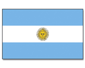 Fahnen Argentinien 30 x 45